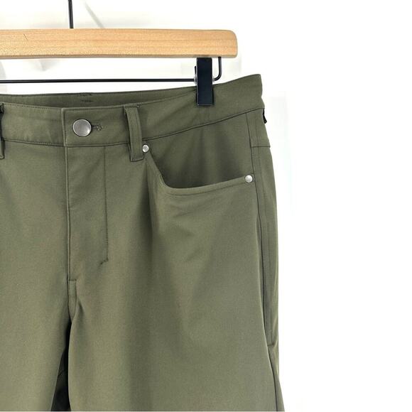 Lululemon ABC Pant Slim *Warpstreme 32"
Dark Olive Sz 30 - Picture 6 of 7